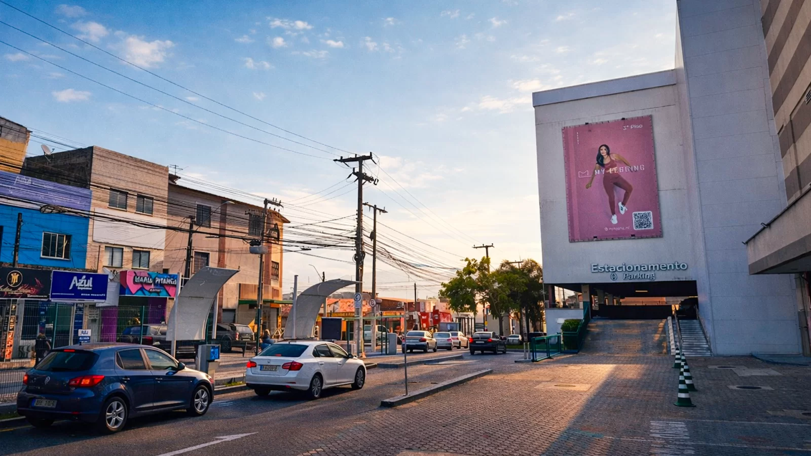 Shopping Maracanaú · empena em Centro