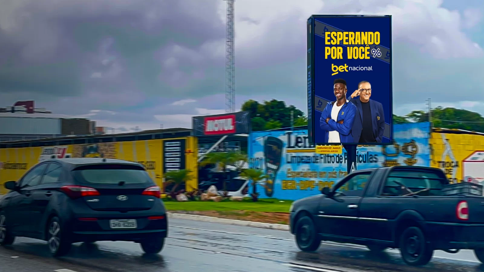 LED BR · rede DOOH em Messejana