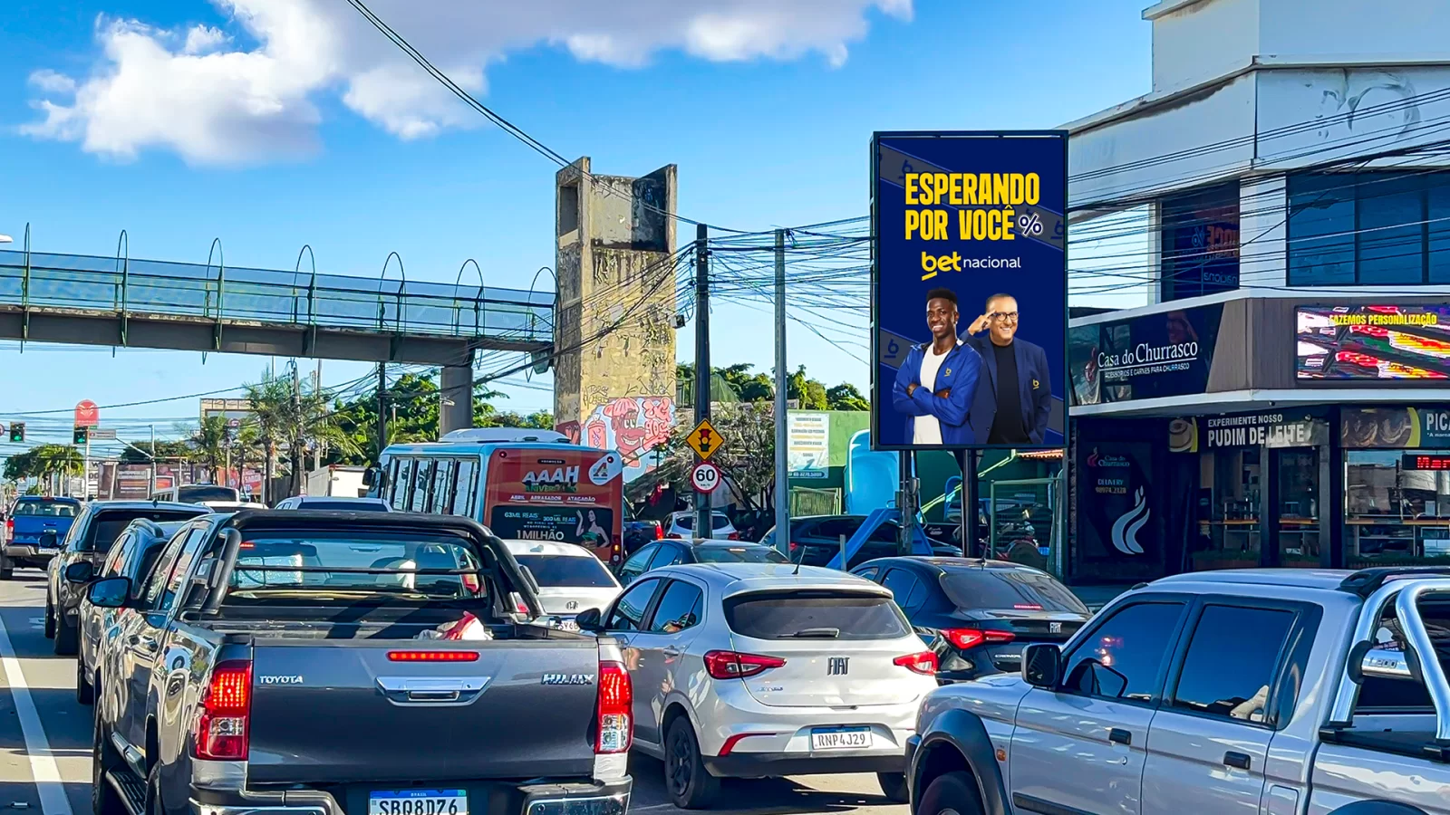LED WS1 · rede DOOH em Parque Manibura