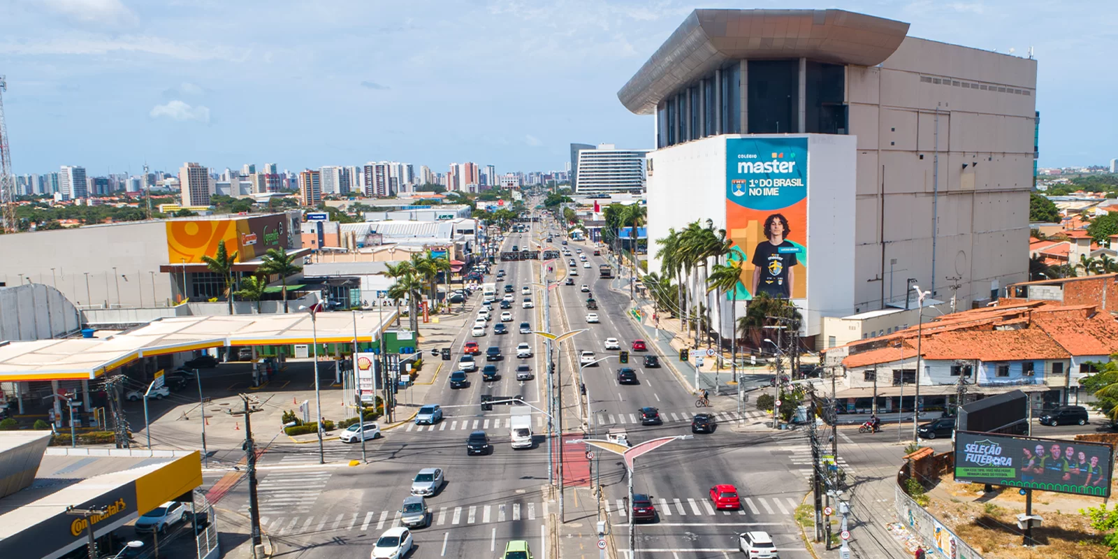Shopping Via Sul · Empena em Sapiranga/Coité