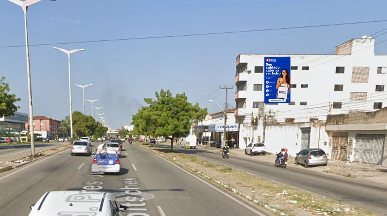 Mister Hull · Empena em Antônio Bezerra