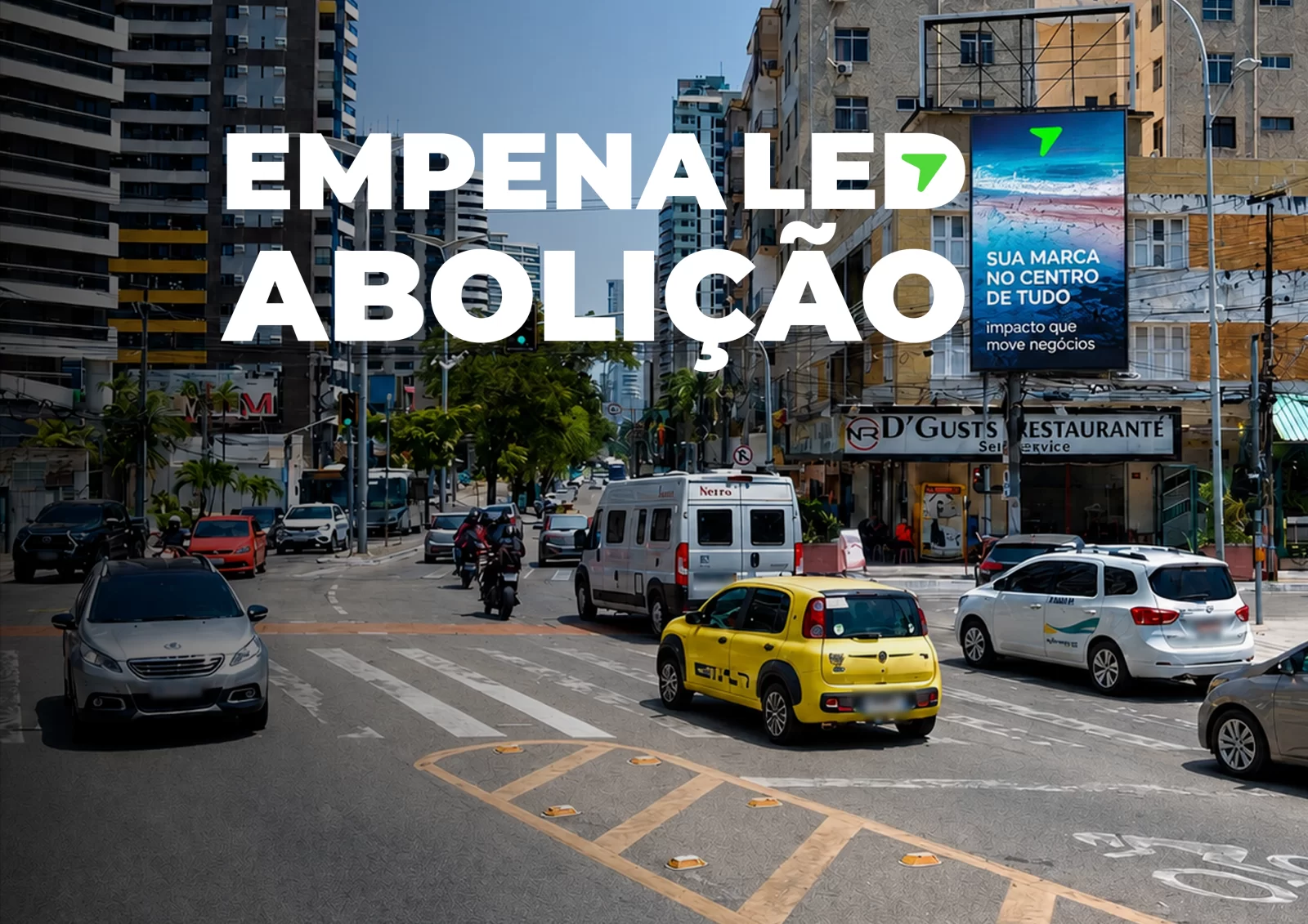 EMPENA LED DA ABOLIÇÃO · LED em Meireles